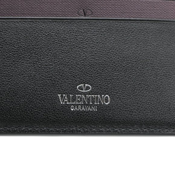 Valentino 11514- VLTN Black Leather Wallet